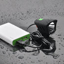 Rechargeable Bike Front Head Light Set Night Lighting Riding Adventure A