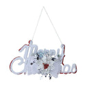 Merry Christmas Letter Card Pendant Christmas Tree Decorations Ornaments