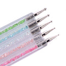 Crystal Painting Drawing Dotting Pen Dual-ended Nail Art Brush Tool Manicur@