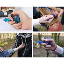 2Pc Pocket Hard Tool Camping Outdoor Emergency Rescue Survival Self-defense Tool
