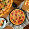 2Pcs Baking Utensil 12-Inch User-Friendly Pizza Baking Pan Non-Stick Cookin I9S1