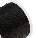 2 Rolls 60M Elastic Black Salon Hair Weave Sew Decoration Thread for Wig Weft