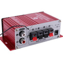 Mini Car Amplifier 2 Channel HIFI Audio Power Amplifier Bluetooth Stereo Ca I6O8