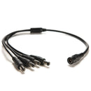 DC 1 Female to 4 Male Power Splitter Cable Y Adapter for CCTV New HhDDB.AU
