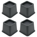 4-pack Furniture Risers Adjustable Bed Lifter Sofa Chair Riser Height 100mm