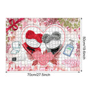 1000pcs/set Valentine Day Paper Jigsaw Educational Toys For Adults Bear Couple