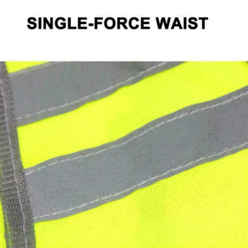 Reflective Vest Safe Jacket For Running Cycling Hiking Motorcycle Night W0B M4Z4