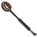 10" Long Black Red Plastic Back Knock Scratcher Relaxing Massage Hammer New