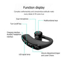 V9 Handsfree Wireless Business Bluetooth Headset with Mic for Driver Sports