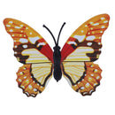 Multicolor Garden Butterflies on Sticks x10. Dia 7cm;Single layer butterfly