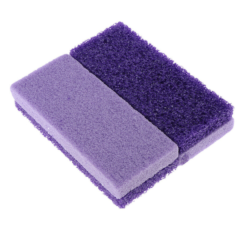 Volcanic Bars (2 Pack): Medium Grit Callus Remover, Cleanser Stone and Ped File