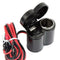 Useful USB Lighter Waterproof Power Port Outlet Socket For ATV Boat