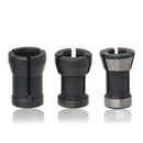 3x Woodworking Router Bit Chuck Collet Adapter Split Milling Cutter Holder