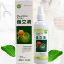 2Pieces 120ml Portable Pet Flea Killer Spray Liquid Cat Dogs Treatment