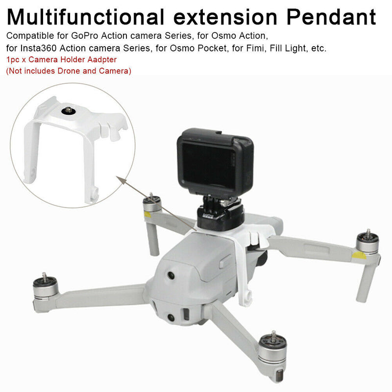 Fill Light Camera Bracket ABS Drone Accessories Extended for DJI Mavic Air 2