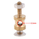 10Pcs Brass Linkage Stopper for 2.1mm Pushrod Connector for RC plane ModSE