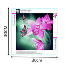 5D DIY Diamond Painting Blooming Flower Cross Stitch Embroidery Mosaic Kit