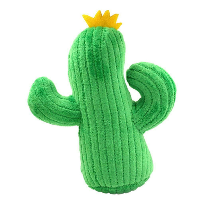 Cactus Shaped Pet Toys for Dog Cat, Squeaky Dog Training Interactive Puppy Play