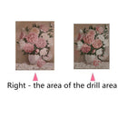Full Drill 5D Diamond Painting Embroidery Peony Flower for Handicraft lovers