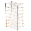 Clear Acrylic Cluster Case 7 Layer Shelf Stack For Raspberry Pi 3/2 B and B+