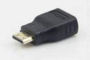 Mini HDMI Male to HDMI Female Adapter Connector For HDTV Android TV Box Tablet