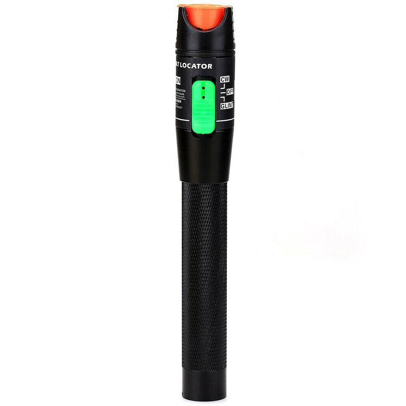 Visual Fault Locator,30mW 30km Red Light Pen Fiber Optic Cable Tester Meter