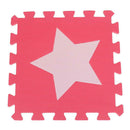 10pcs 30cm EVA Foam Baby Play Floor Mats Puzzle Pads Red Pink (Five Star) A