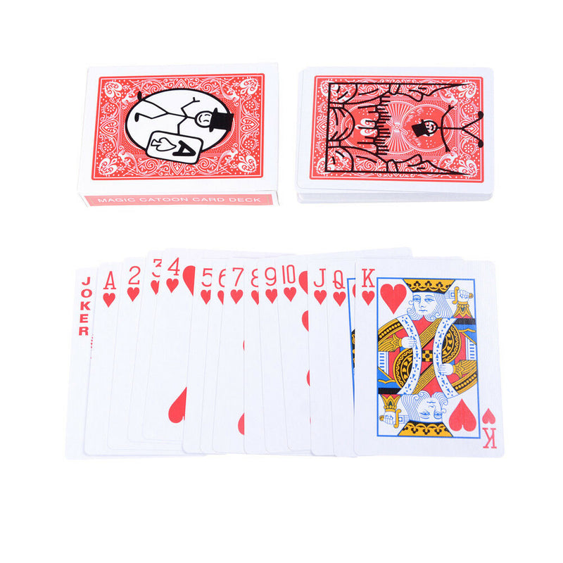 Magic prop Cartoon Deck Pack Playing Card Animation Prediction magic tricks MO