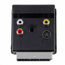 Newest Switchable Scart Male to Female S-Video 3 RCA Audio Adapter Convecto N9X8