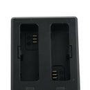 Dual Battery Charger for SJCAM SJ8 Pro/ SJ8 Plus/ SJ8 Air Travel Desktop USB