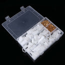 40Set Bike Motorcycle 2.8mm 2 3 4 6 Way Electrical Wire Connector Terminal Kit