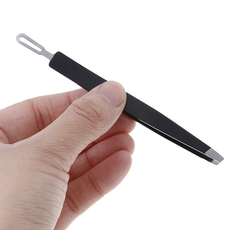 1Pc Eyebrow Clip Tweezers Double Head Tweezers Acne Extractor Acne Remover S Gw