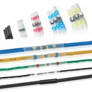 Waterproof 100PCS Solder Sleeve Heat Shrink Tube Wire Terminal Connectors 4 G9V4