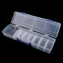 Fishing Tackle Box 2 Layers Fishing Lure Bait Hook Accessory Storage Case