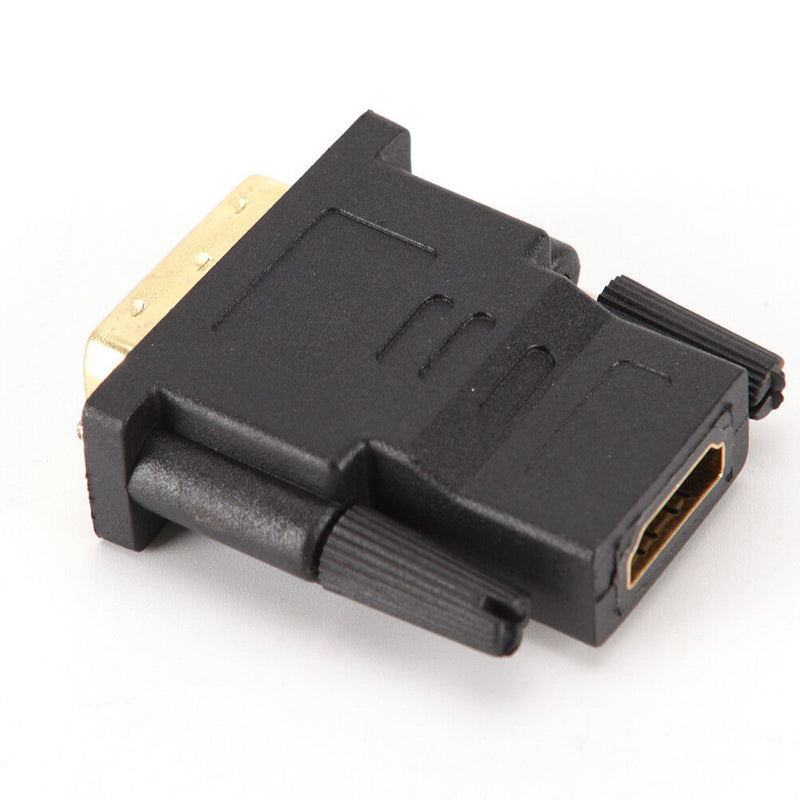 DVI-D 24+1 Dual Link Male to HDMI Female Adapter Converter Connector LJ