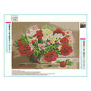 Flower Arranging 5D DIY Full Drill Diamond Painting Needlework Cross Stitch A