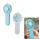 2Pcs Portable USB Fan Cooler Handheld Mini Cooling Fan For Travel Office