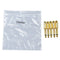 Fasdga 5pcs 6.35mm 1/4inch Male Mono Plug To RCA Female Jack Audio Adapter  G2B5