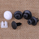 150Pcs Car Panel Bumper Push Pin Rivet Clip Fender Retainer Fastener Trim 6 Size