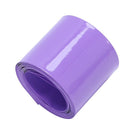 2M 43mm 27mm Dia PVC Heat Shrink Tubing Purple for 1 x 26650 Battery