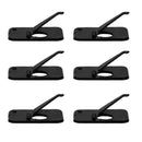6 Pcs Hunting Archery Recurve Bow Plastic Adhesive Arrow Rest Right Hand