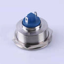30mm 12VDC Blue Metal Indicator Pilot Dash Light Lamp Warning Light