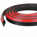 1Pcs 157" 4M P-shape Car Door Edge Rubber Seal Strip Weatherstrip Seals Strip cv