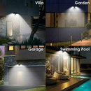 80 LED Outdoor Solar Power Motion Sensor Lights Garden Lamp PIR Flood B6Q5