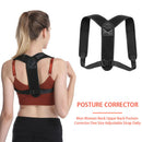 Men Women Upper Back Posture Corrector Multifunction Adjustable Strap One Size