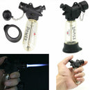 Outdoor  BBQ Survival Lighter Butane Jet Spray Gun Cigarette Lighter No Gas X2N5