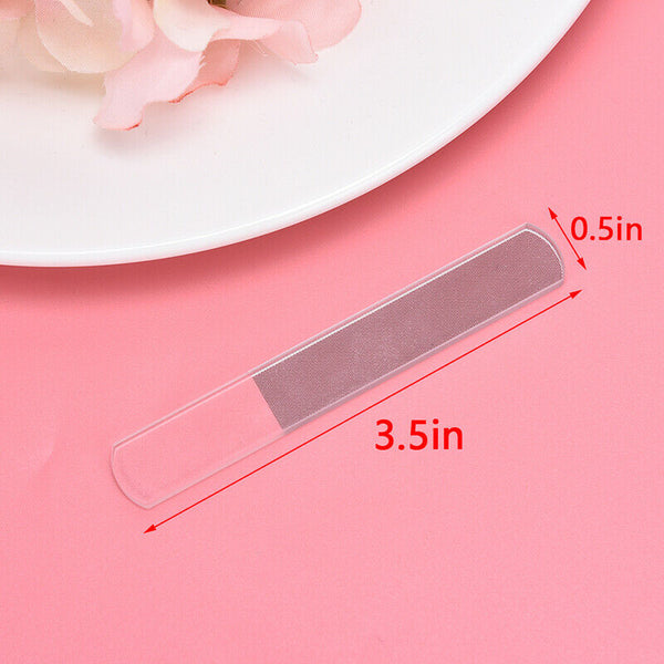 Nail File Tool Nano Glass Buffer Polishing Grinding Nail Art Manicure DevWGJ Gw