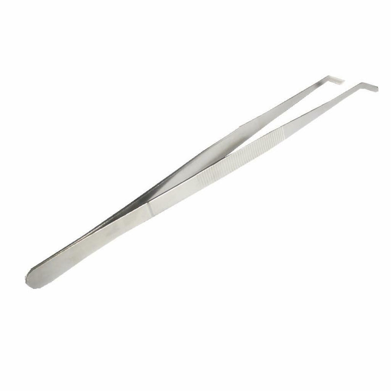 12"(300mm) Stainless Steel Feeding Tweezer,Feeding Tongs Reptile,Round Tip