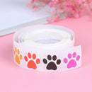 500pcs Colorful Paw Print Stickers Dog cat Paw Labels Stickers reward stic- OZ