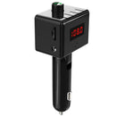 B6S Bluetooth FM Transmitter Handsfree Car Kit MP3 Player Dual USB Charger